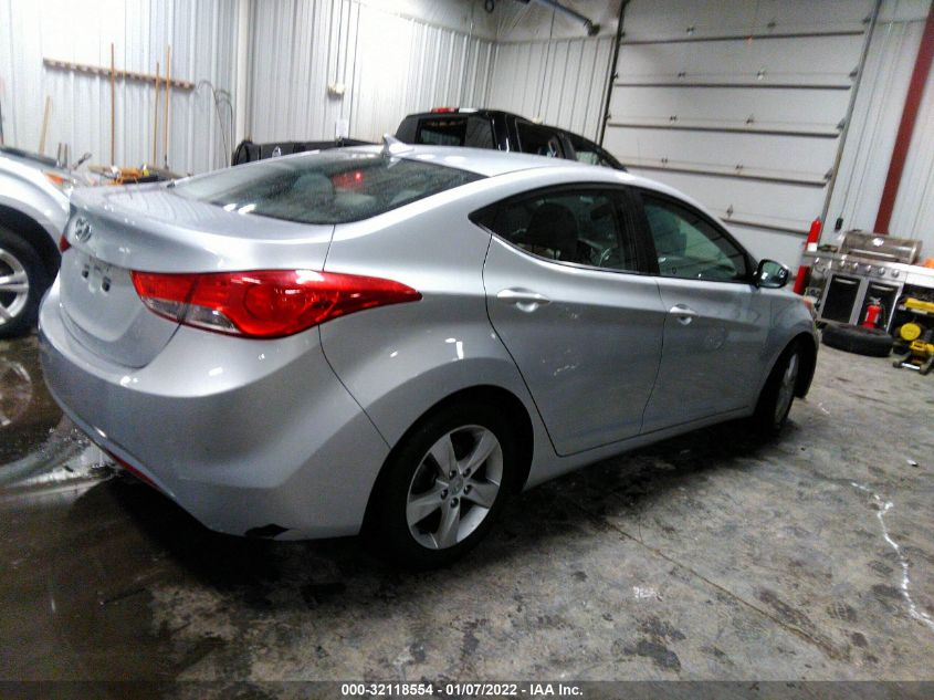 2013 HYUNDAI ELANTRA GLS 5NPDH4AE9DH293059