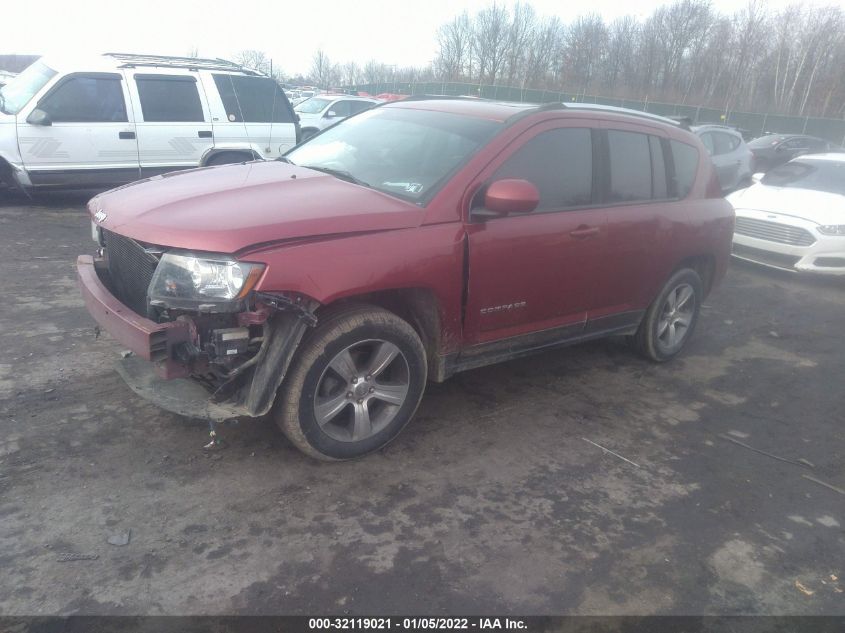 2017 JEEP COMPASS HIGH ALTITUDE 1C4NJDEB9HD101322