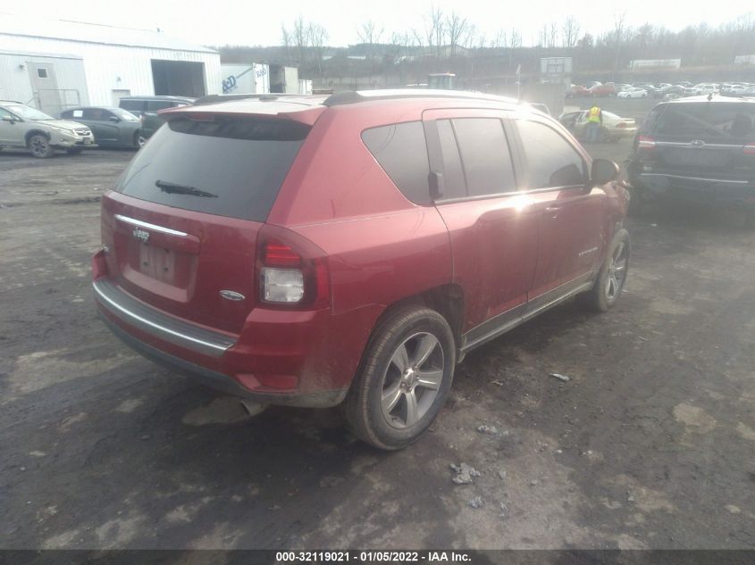 2017 JEEP COMPASS HIGH ALTITUDE 1C4NJDEB9HD101322