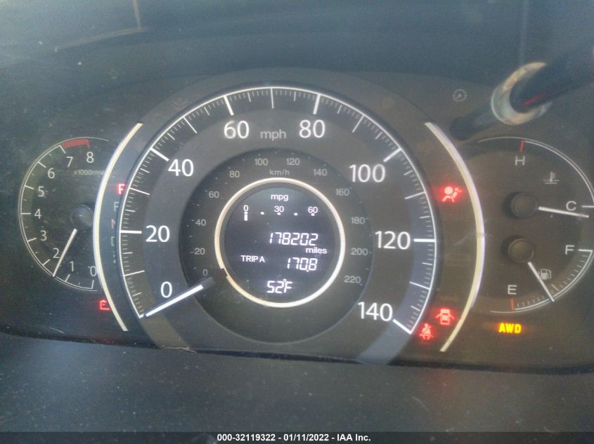 2013 HONDA CR-V EX-L 5J6RM4H76DL059296