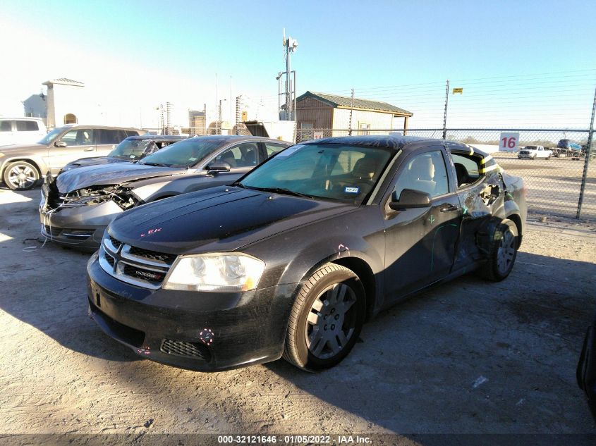 2013 DODGE AVENGER SE 1C3CDZAB1DN730809