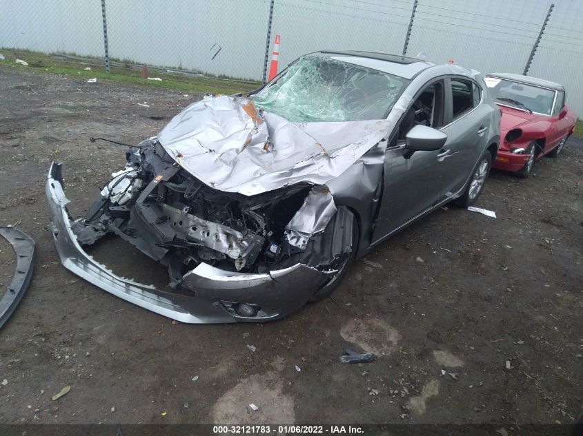 2015 MAZDA MAZDA3 I GRAND TOURING 3MZBM1M72FM227137