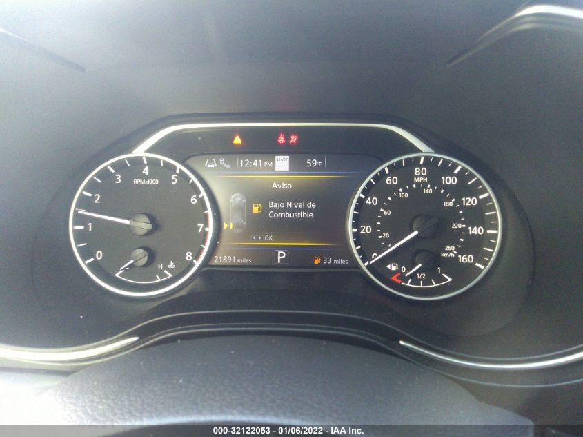 2020 NISSAN MAXIMA SR 1N4AA6EV6LC384836
