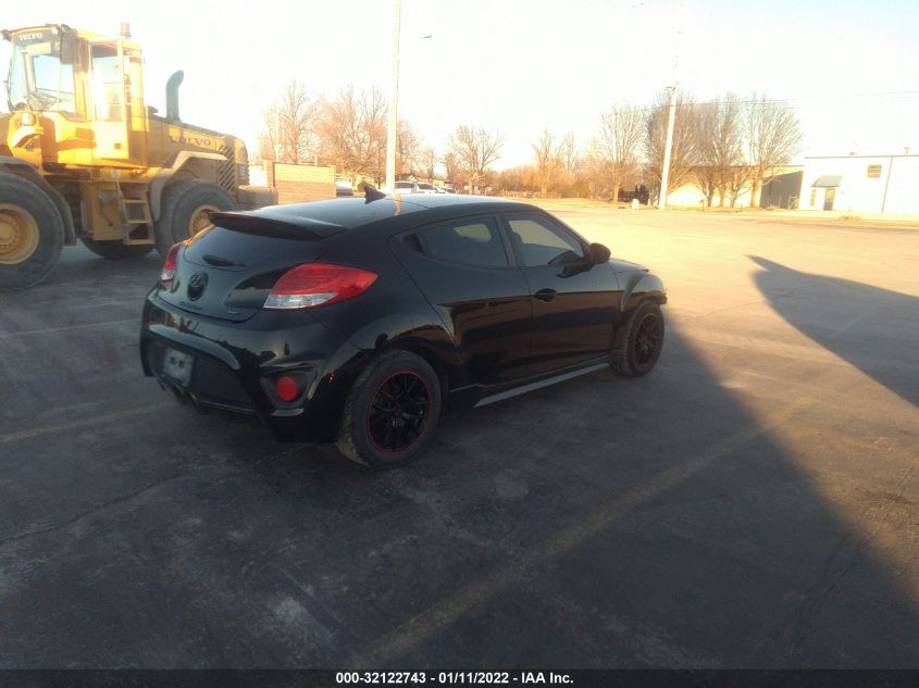 2015 HYUNDAI VELOSTER TURBO R-SPEC KMHTC6AE0FU218891