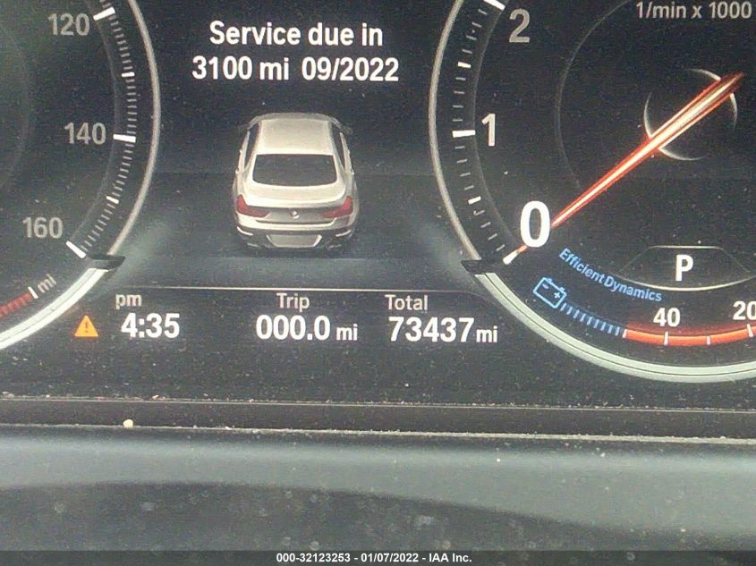 2015 BMW 6 SERIES 650I XDRIVE WBA6B4C59FD761806
