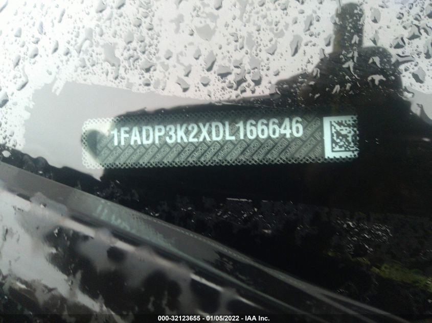 2013 FORD FOCUS SE 1FADP3K2XDL166646
