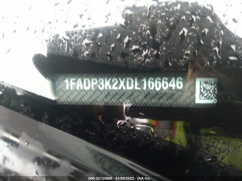 2013 FORD FOCUS SE 1FADP3K2XDL166646