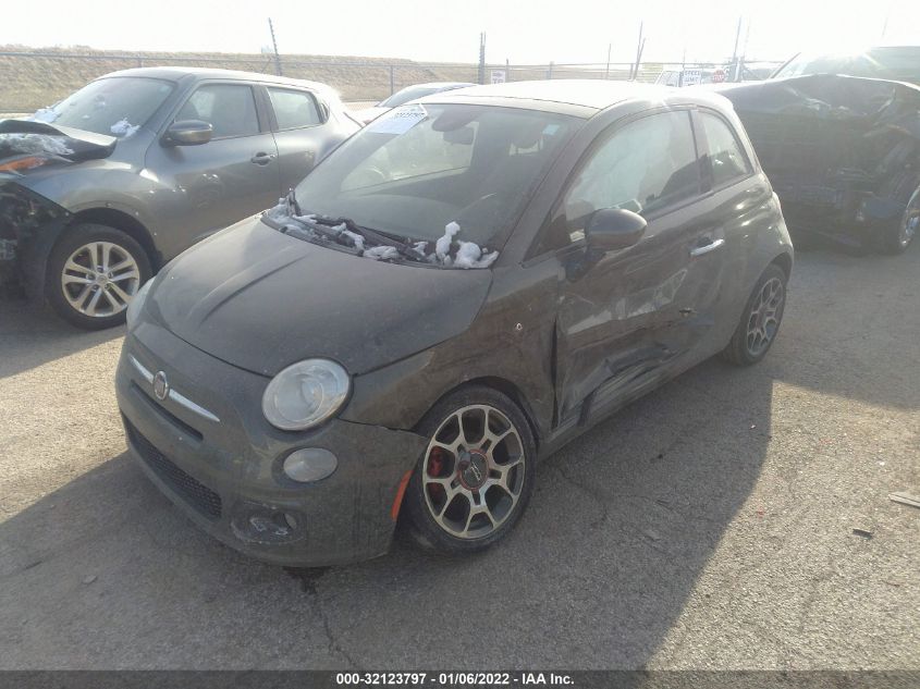 2013 FIAT 500 SPORT 3C3CFFBR4DT744000