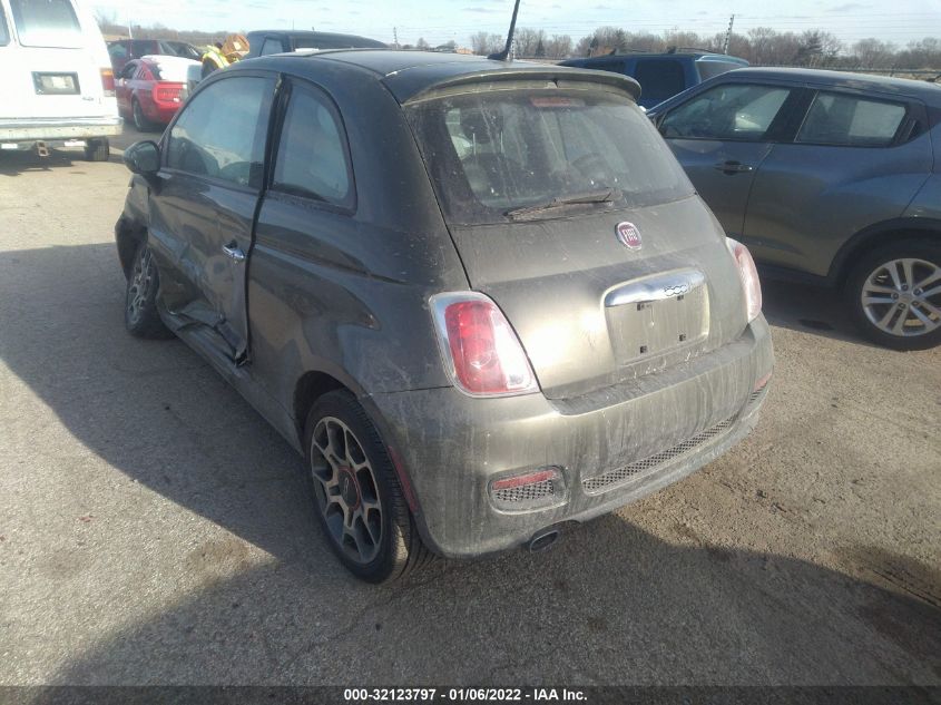 2013 FIAT 500 SPORT 3C3CFFBR4DT744000