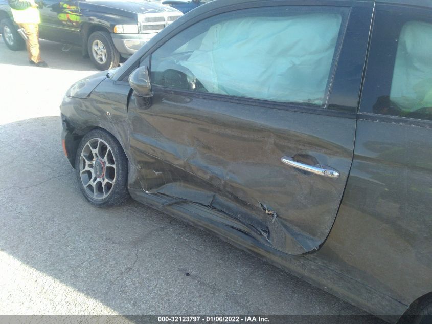 2013 FIAT 500 SPORT 3C3CFFBR4DT744000