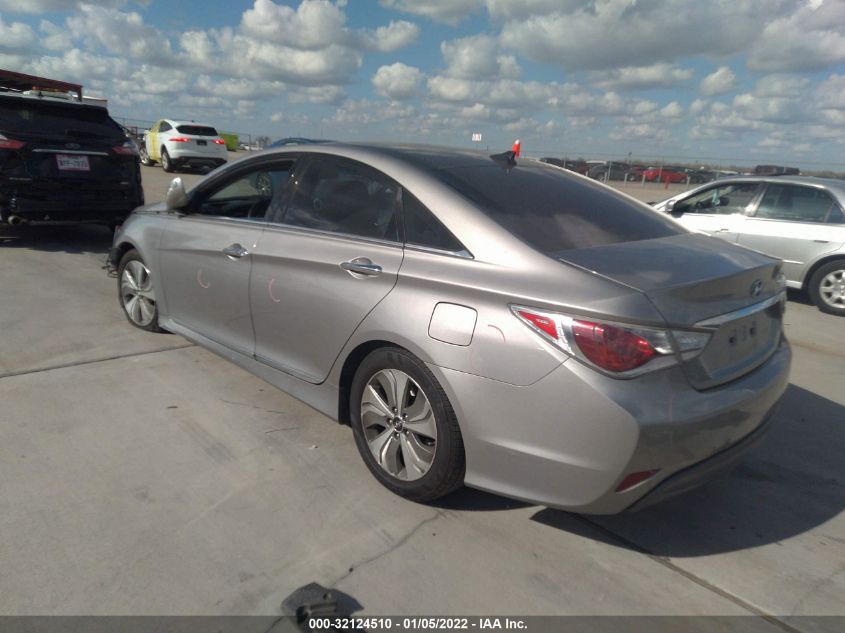 2013 HYUNDAI SONATA HYBRID LIMITED KMHEC4A47DA093729
