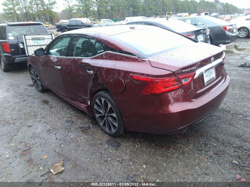 2016 NISSAN MAXIMA 3.5 SR 1N4AA6AP7GC405674