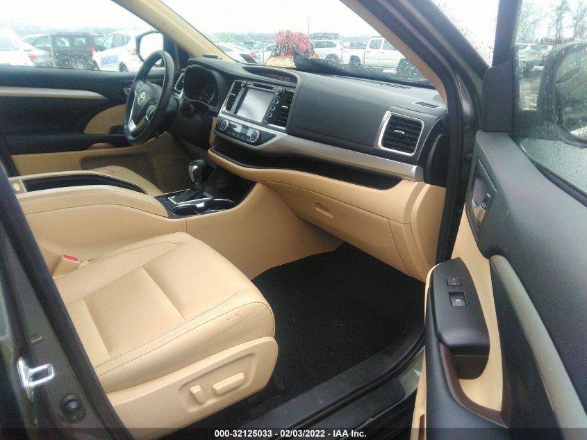 2018 TOYOTA HIGHLANDER SE/XLE 5TDJZRFH5JS811836