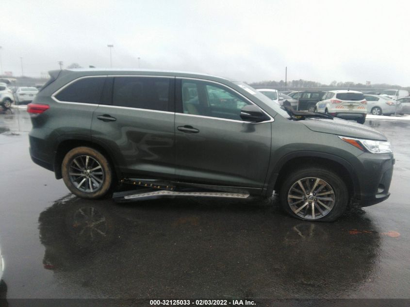 2018 TOYOTA HIGHLANDER SE/XLE 5TDJZRFH5JS811836