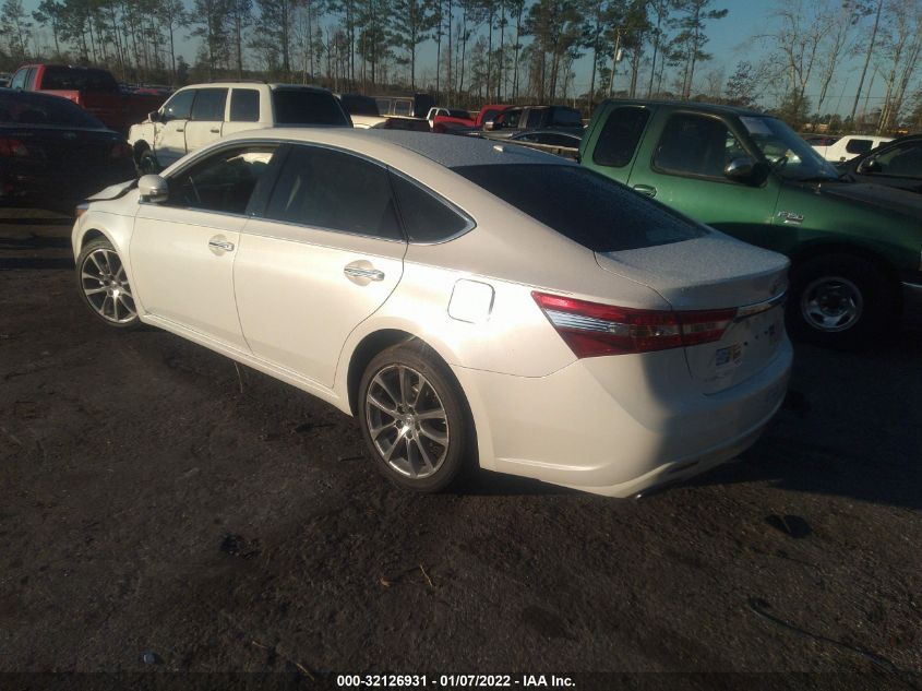 2015 TOYOTA AVALON LIMITED 4T1BK1EB3FU186407