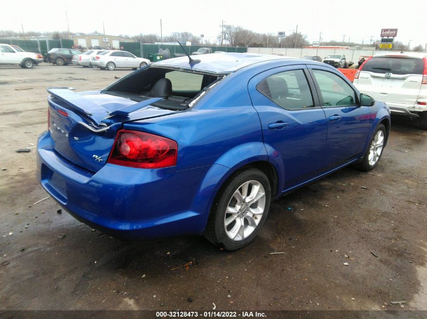2014 DODGE AVENGER R/T 1C3CDZBG7EN182911