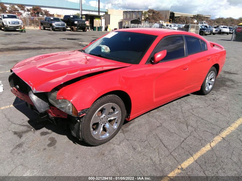 2014 DODGE CHARGER SE 2C3CDXBG6EH227236