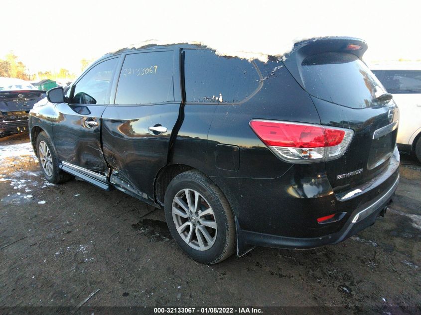 2013 NISSAN PATHFINDER SL 5N1AR2MM2DC611991
