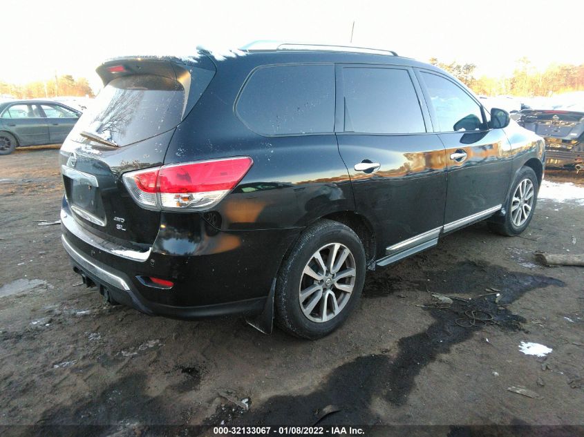 2013 NISSAN PATHFINDER SL 5N1AR2MM2DC611991