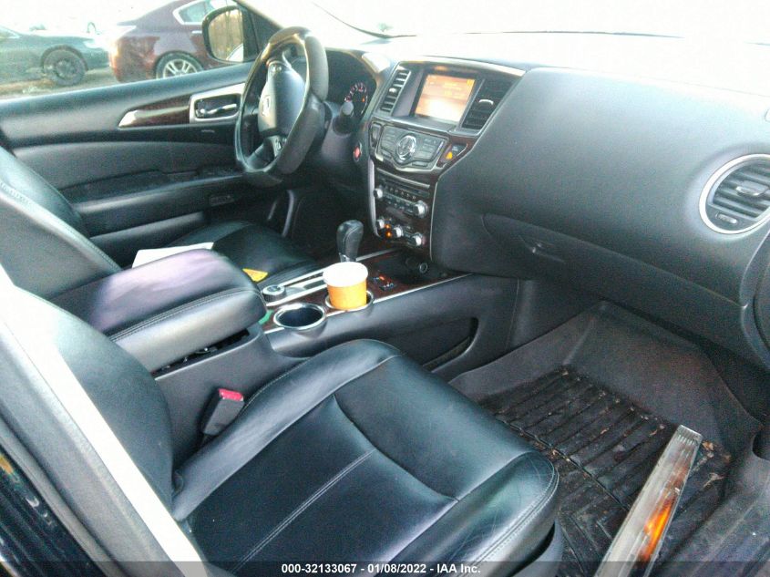 2013 NISSAN PATHFINDER SL 5N1AR2MM2DC611991