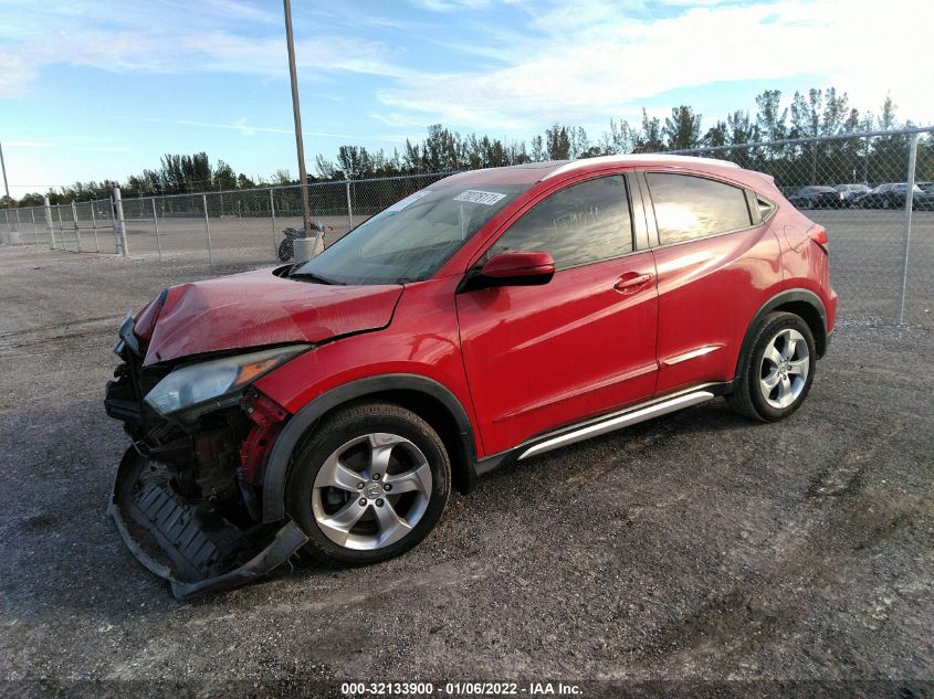2016 HONDA HR-V EX-L W/NAVI 3CZRU5H7XGM731725