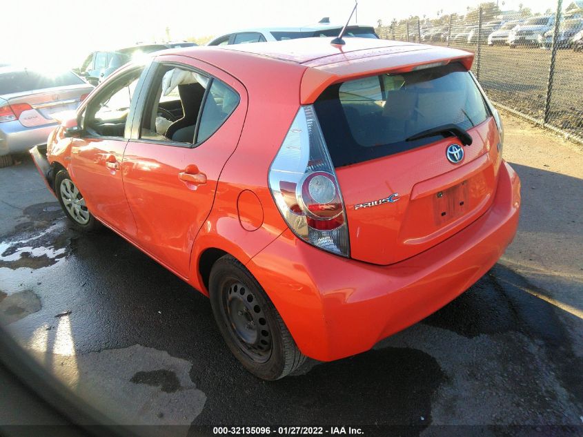 2014 TOYOTA PRIUS C ONE/THREE/TWO/FOUR JTDKDTB38E1064312