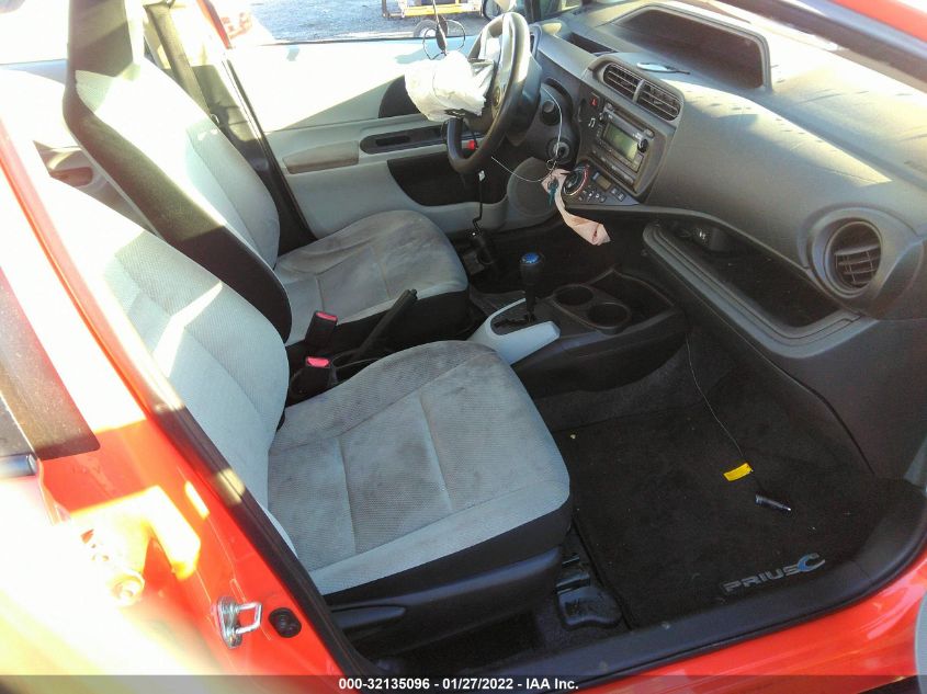 2014 TOYOTA PRIUS C ONE/THREE/TWO/FOUR JTDKDTB38E1064312