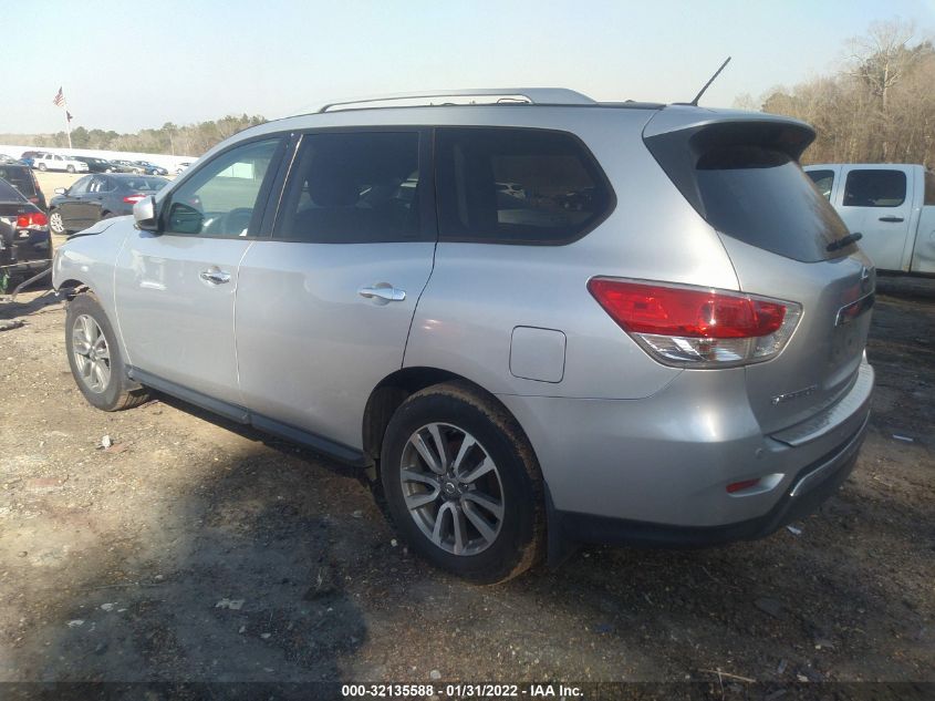 2015 NISSAN PATHFINDER SV 5N1AR2MN7FC624733