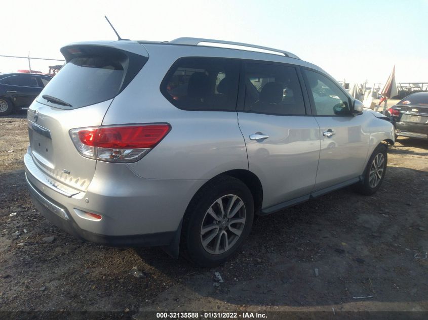 2015 NISSAN PATHFINDER SV 5N1AR2MN7FC624733