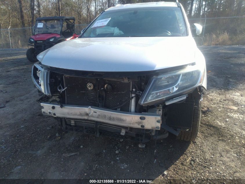 2015 NISSAN PATHFINDER SV 5N1AR2MN7FC624733