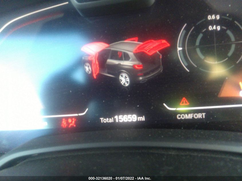 2021 BMW X5 SDRIVE40I 5UXCR4C02M9F70011