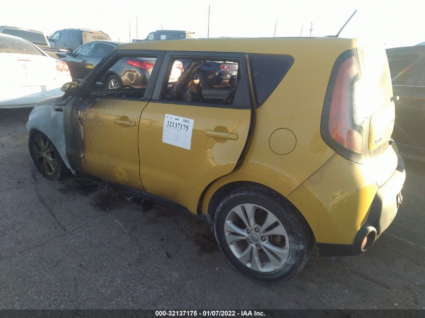 2015 KIA SOUL + KNDJP3A55F7224196