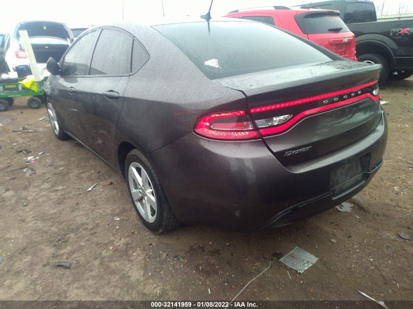 2016 DODGE DART SXT 1C3CDFBA1GD604755