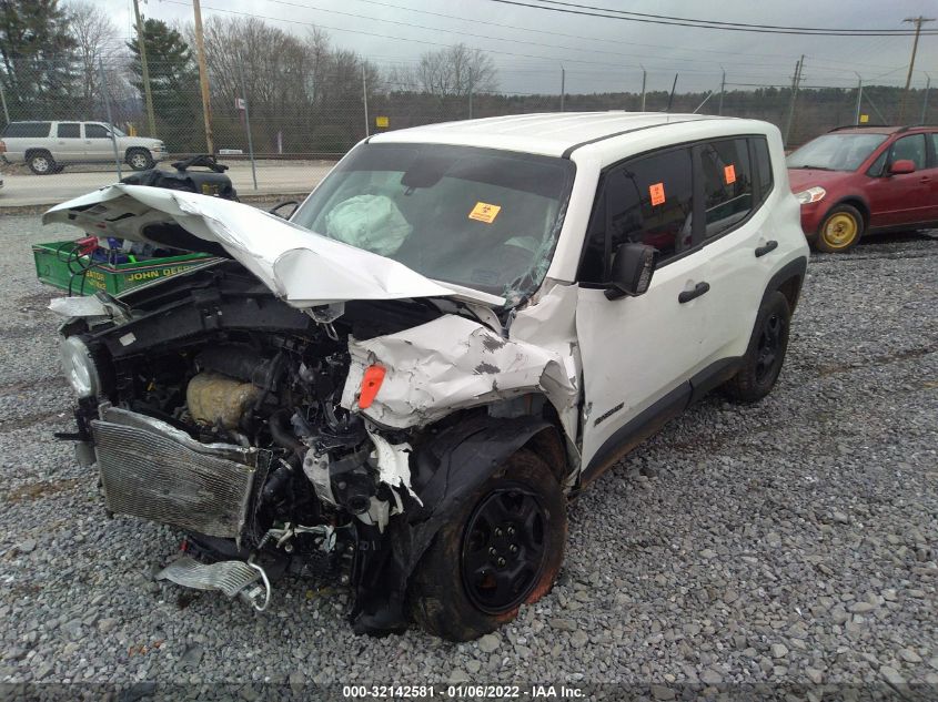 2019 JEEP RENEGADE SPORT ZACNJBAB4KPJ77482