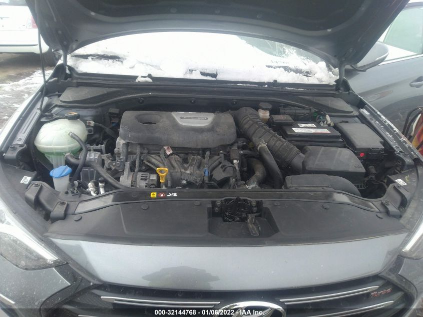 2018 HYUNDAI ELANTRA SPORT KMHD04LBXJU511873