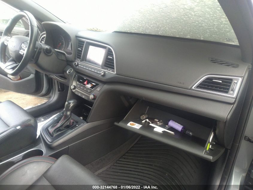 2018 HYUNDAI ELANTRA SPORT KMHD04LBXJU511873