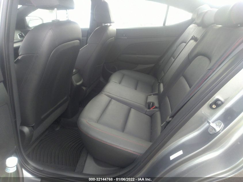 2018 HYUNDAI ELANTRA SPORT KMHD04LBXJU511873