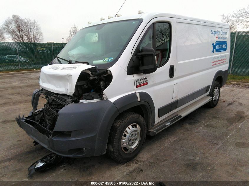 2016 RAM PROMASTER CARGO VAN 3C6TRVAG2GE116711
