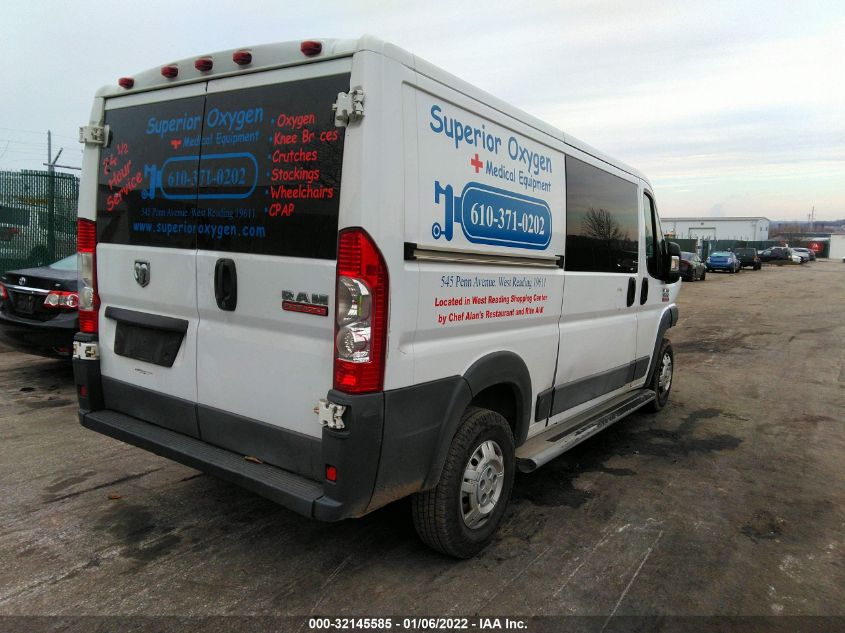 2016 RAM PROMASTER CARGO VAN 3C6TRVAG2GE116711