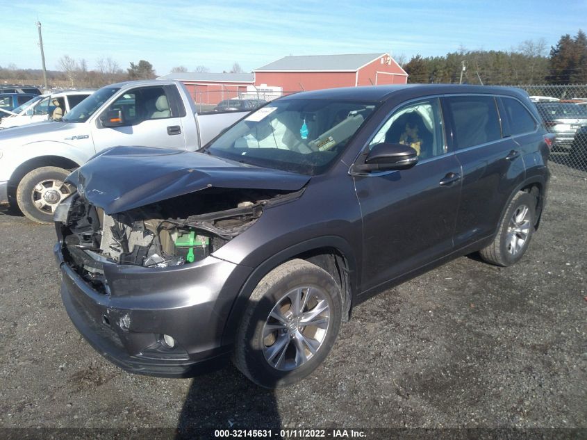 2015 TOYOTA HIGHLANDER LE 5TDBKRFH1FS222525