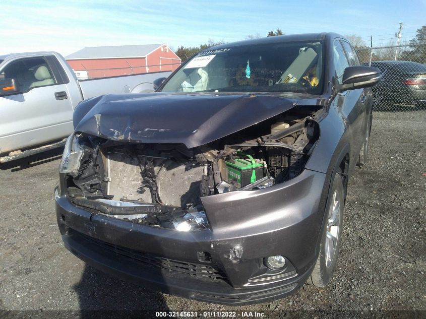 2015 TOYOTA HIGHLANDER LE 5TDBKRFH1FS222525