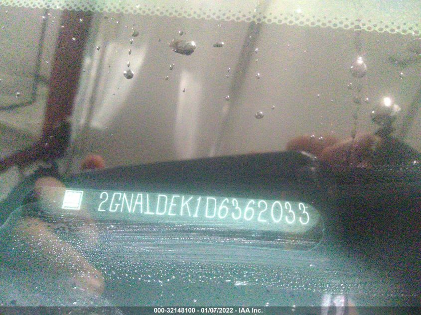2013 CHEVROLET EQUINOX LT 2GNALDEK1D6362033