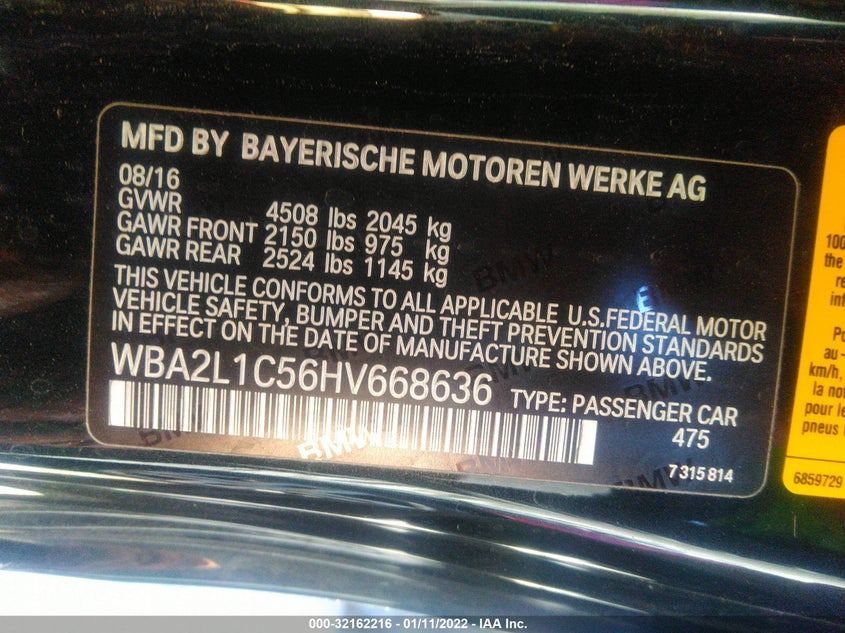BMW 2 series 2017