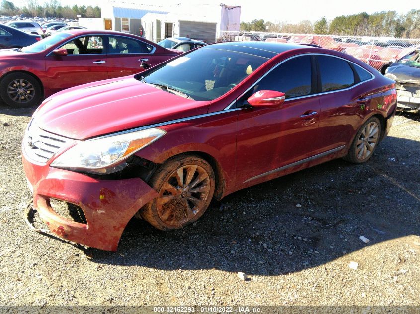 2014 HYUNDAI AZERA LIMITED KMHFH4JG5EA414507