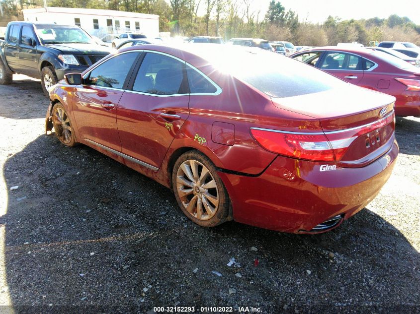 2014 HYUNDAI AZERA LIMITED KMHFH4JG5EA414507