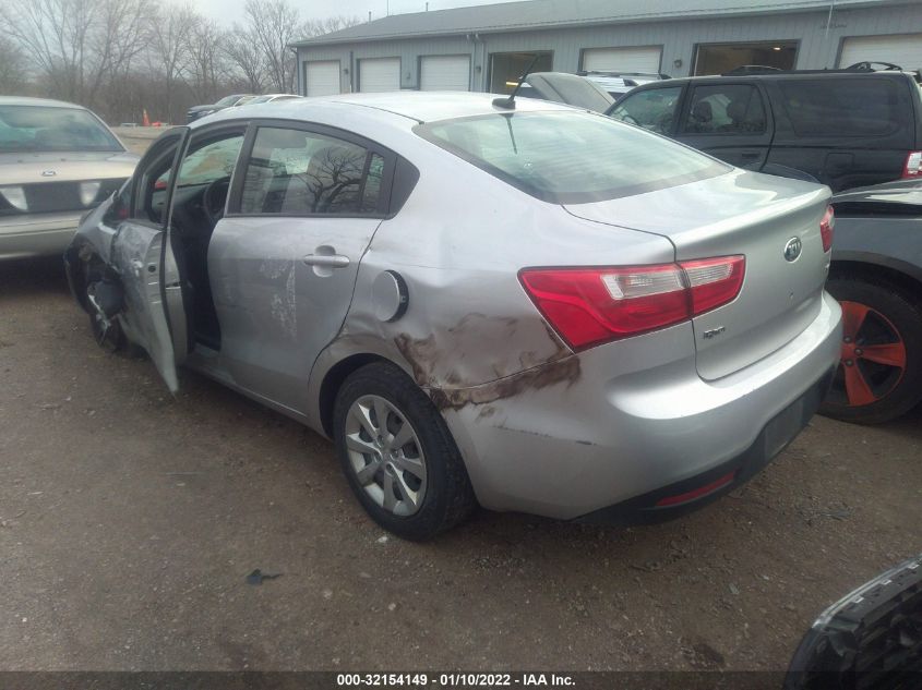 2013 KIA RIO LX KNADM4A36D6205196