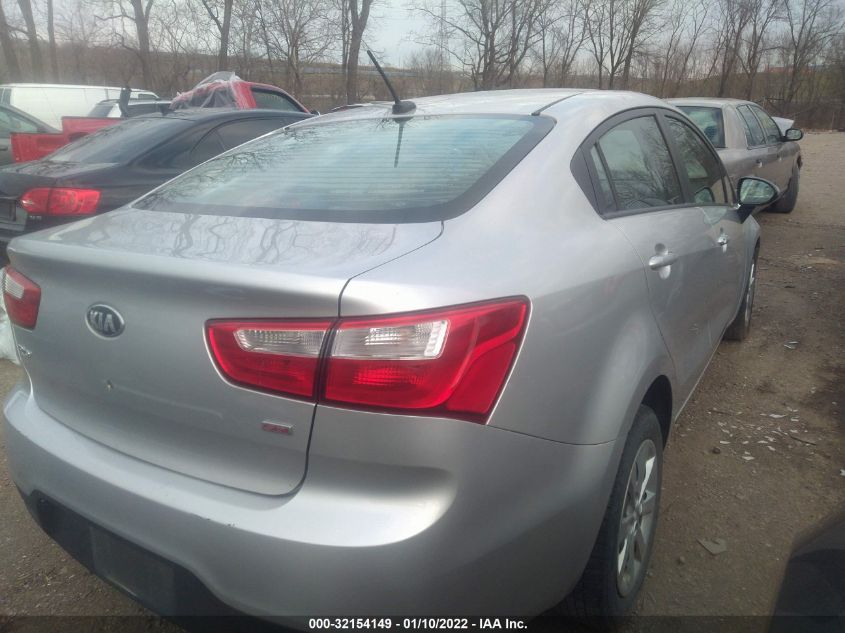 2013 KIA RIO LX KNADM4A36D6205196