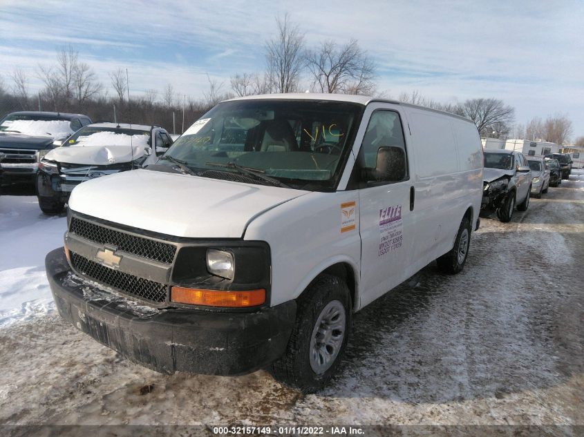 2013 CHEVROLET EXPRESS CARGO VAN 1GCSGAFX3D1170884