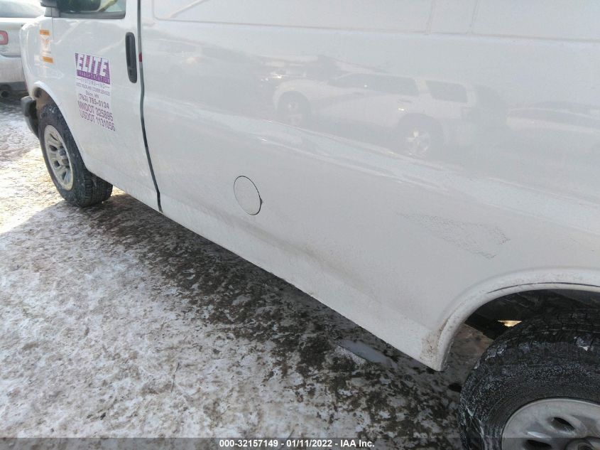 2013 CHEVROLET EXPRESS CARGO VAN 1GCSGAFX3D1170884