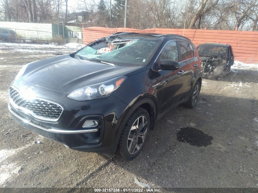 2020 KIA SPORTAGE EX KNDPNCAC7L7809355